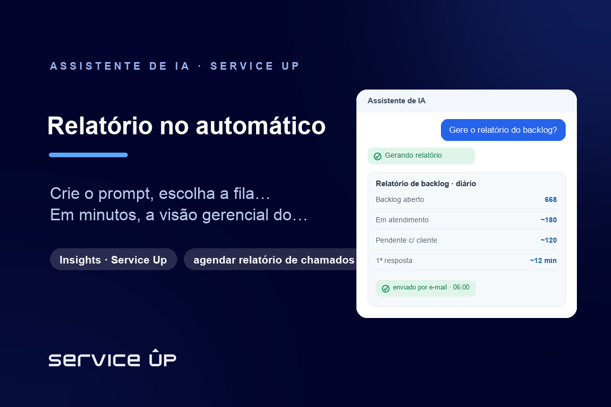 Como configurar um prompt de relatório e agendar a entrega automática
